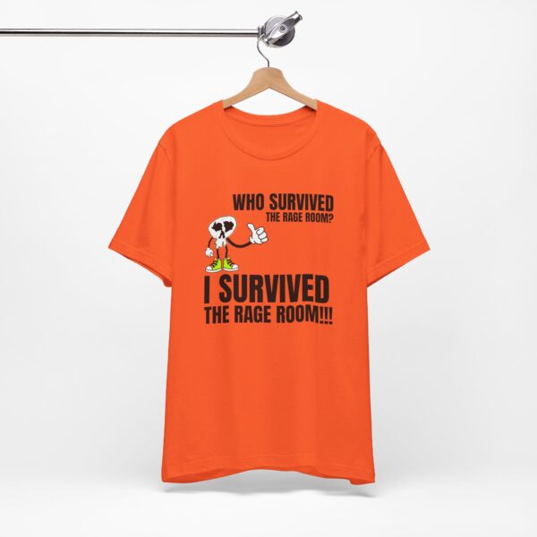 A2 - Did you survive the Rage Room?  Light Unisex Jersey Short Sleeve Tee - Image 65