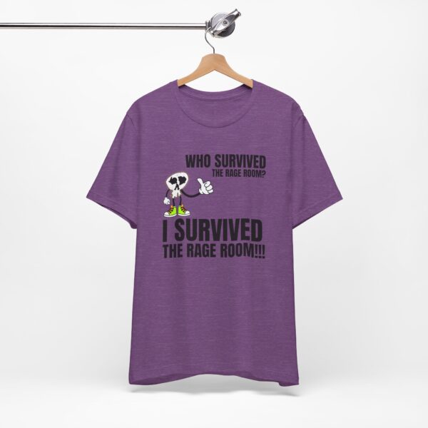 A2 - Did you survive the Rage Room?  Light Unisex Jersey Short Sleeve Tee - Image 123