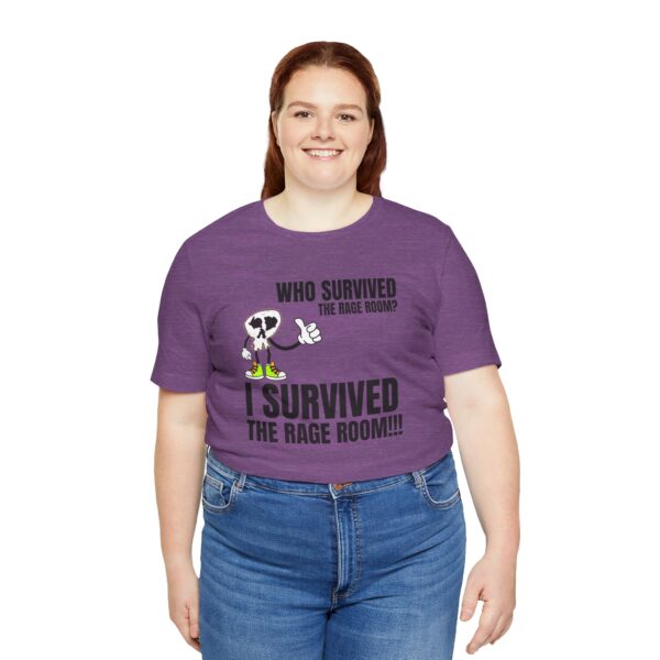 A2 - Did you survive the Rage Room?  Light Unisex Jersey Short Sleeve Tee - Image 131