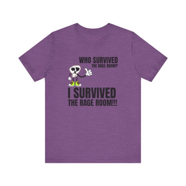 A2 - Did you survive the Rage Room?  Light Unisex Jersey Short Sleeve Tee - Image 117