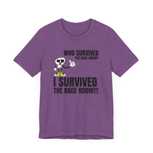 A2 - Did you survive the Rage Room?  Light Unisex Jersey Short Sleeve Tee - Image 119