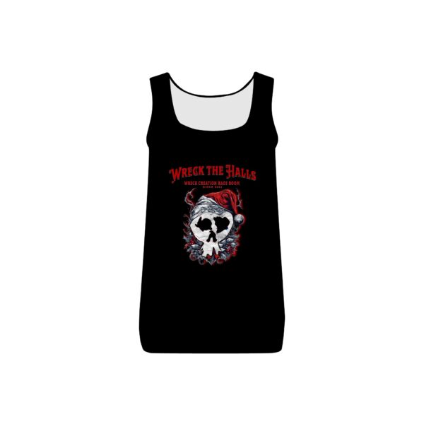 Wreck the Halls Women's Micro Ribbed Tank