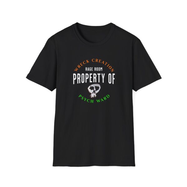 Property of the Psych Ward Dark T-Shirt - Image 5