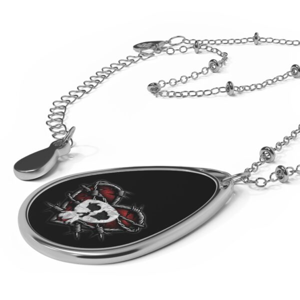 Skully Barbed Love  Necklace - Image 3