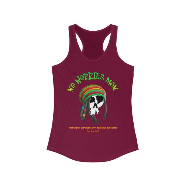 Rasta Skully Racerback Tank - Image 15