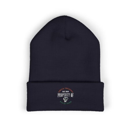 Psych Ward Cuffed Beanie - Embroidered Hat, Winter Accessory, Gift for Him/Her, Streetwear Fashion, Cozy Beanie, Warm Headwear