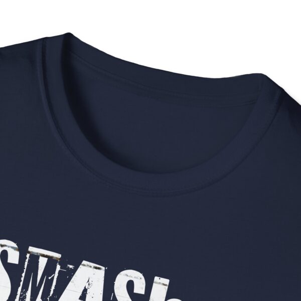 Smash Cancer (super PG) Unisex Softstyle T-Shirt - Supportive Statement Tee - Image 6