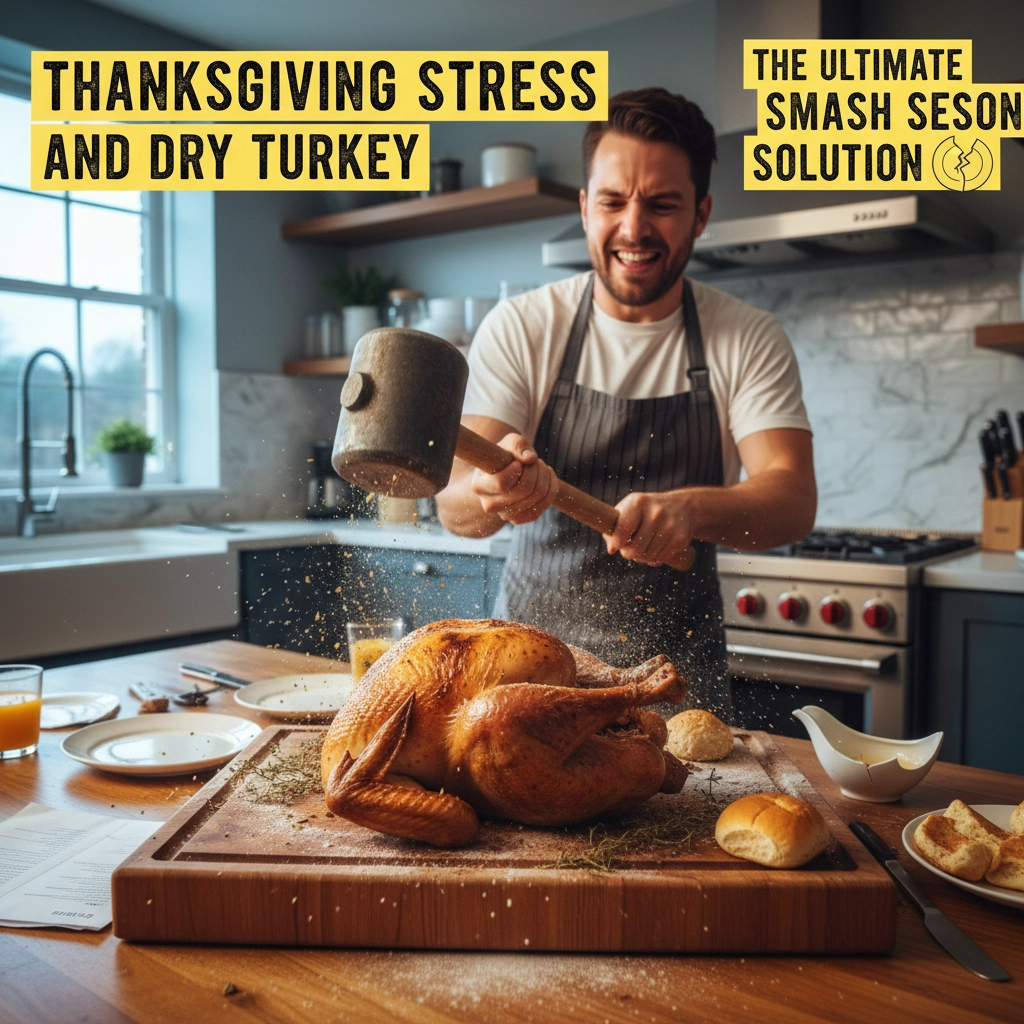 Thanksgiving Stress and Dry Turkey: The Ultimate Smash Session Solution