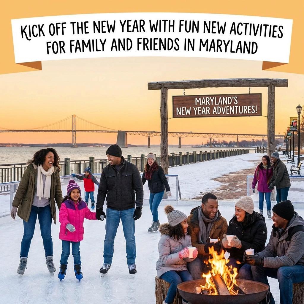 Kick Off the New Year With Fun New Activities for Family and Friends in Maryland