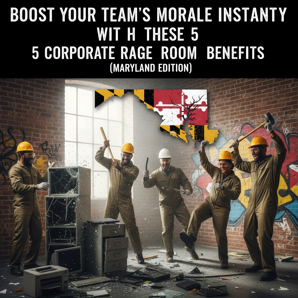 Boost Your Team's Morale Instantly with These 5 Corporate Rage Room Benefits (Maryland Edition)